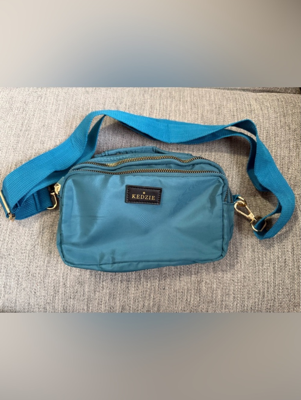 Kedzie Coast to Coast Crossbody Handbag, Teal - Picture 5 of 12
